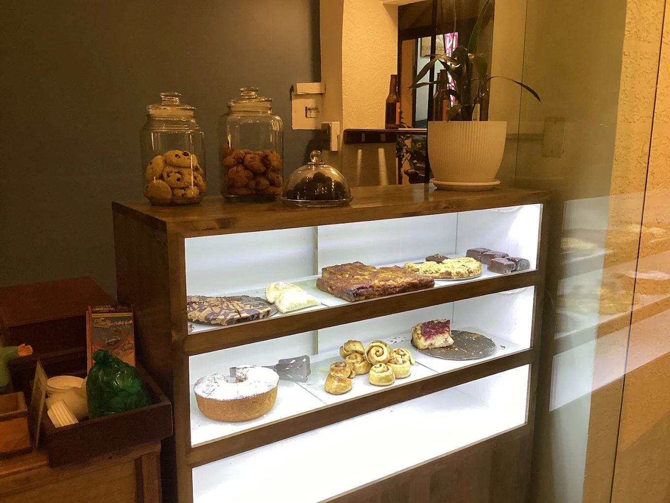 Artisanal pastries and coffee at Catch Your Breath Coffee Bar